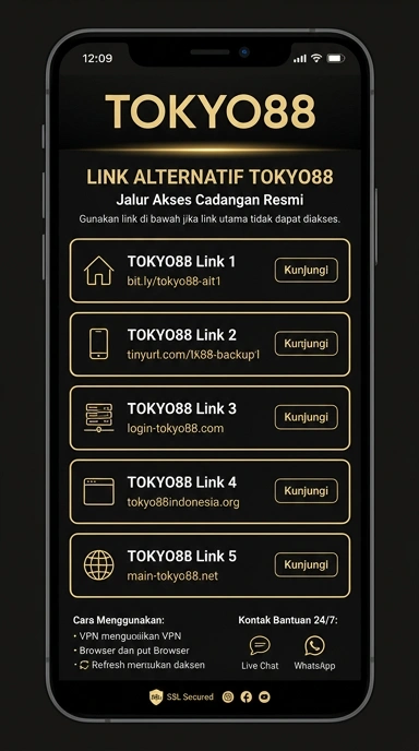 Link Alternatif untuk Akses Tokyo88 yang Mudah