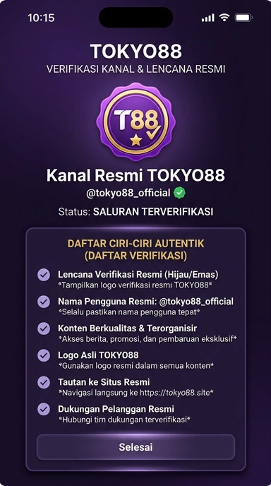 Halaman Resmi Unduh APK tokyo88 untuk Android